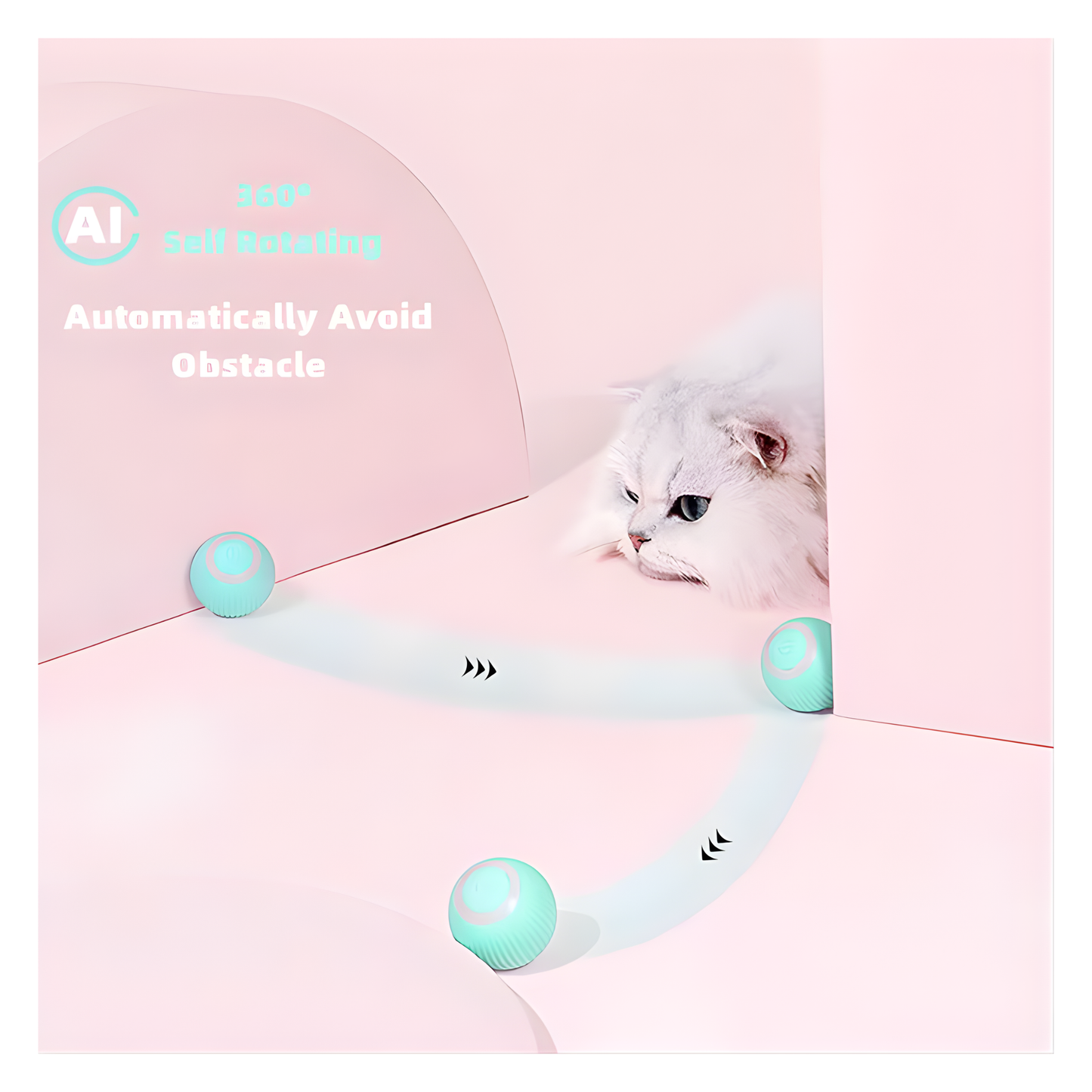 Smart Interactive Cat Ball